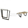 Powder Coated Metal Table Furniture Legs For Bench